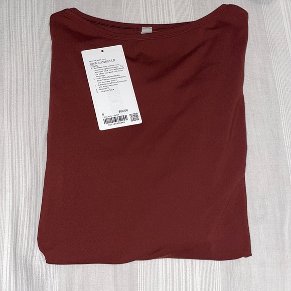 lululemon athletica Tops - Back In Action Long Sleeve Shirt Lululemon